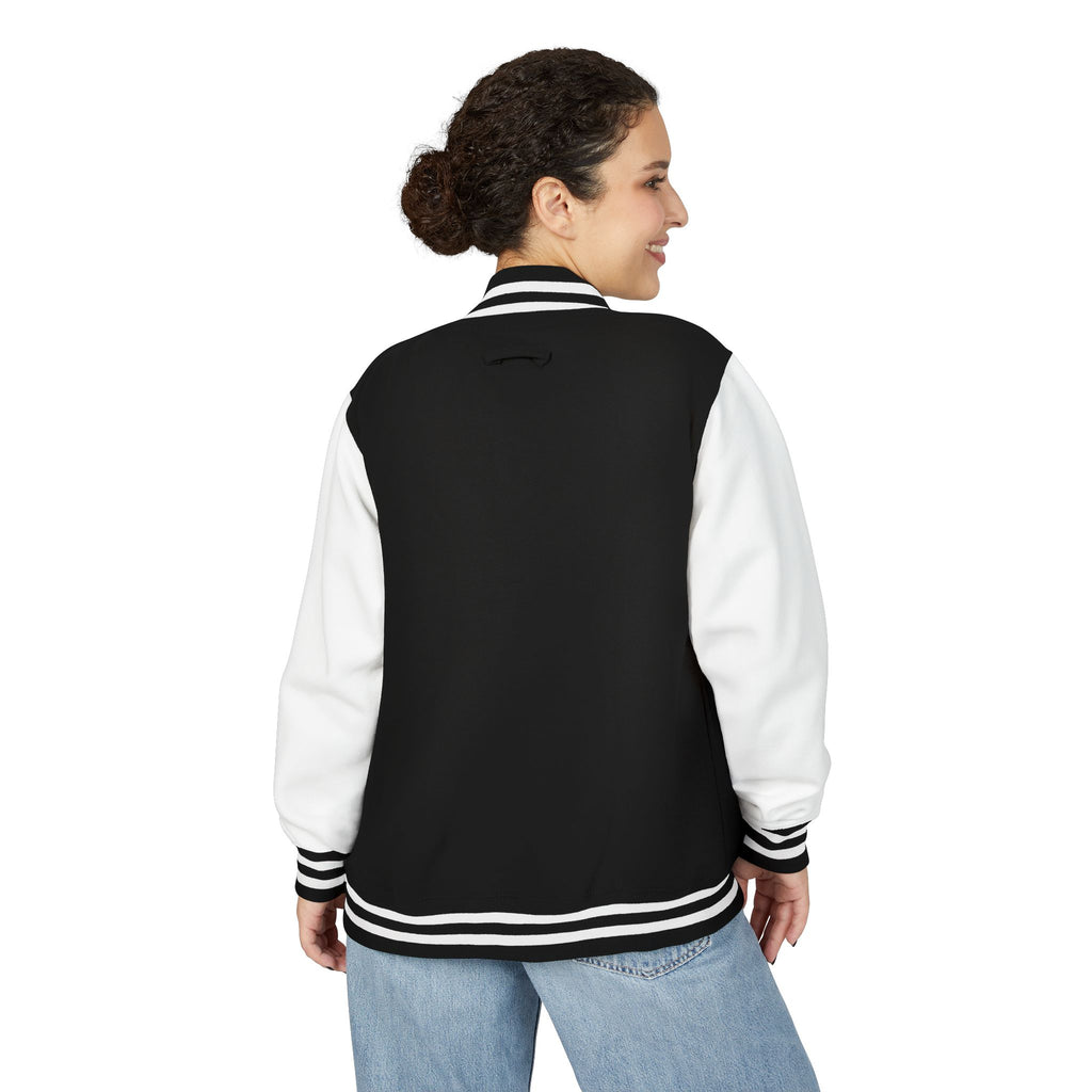 Bunda LLG Wing Logo Letterman | Čierna a biela