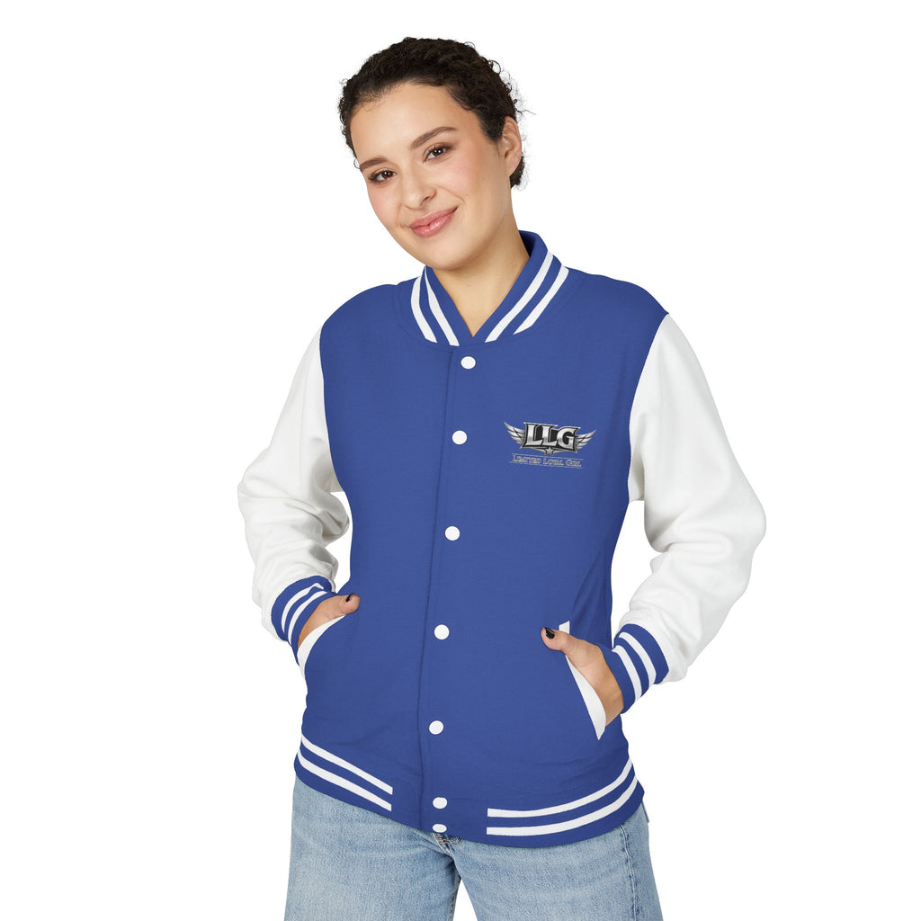 Bunda LLG Wing Logo Letterman | Čierna a biela