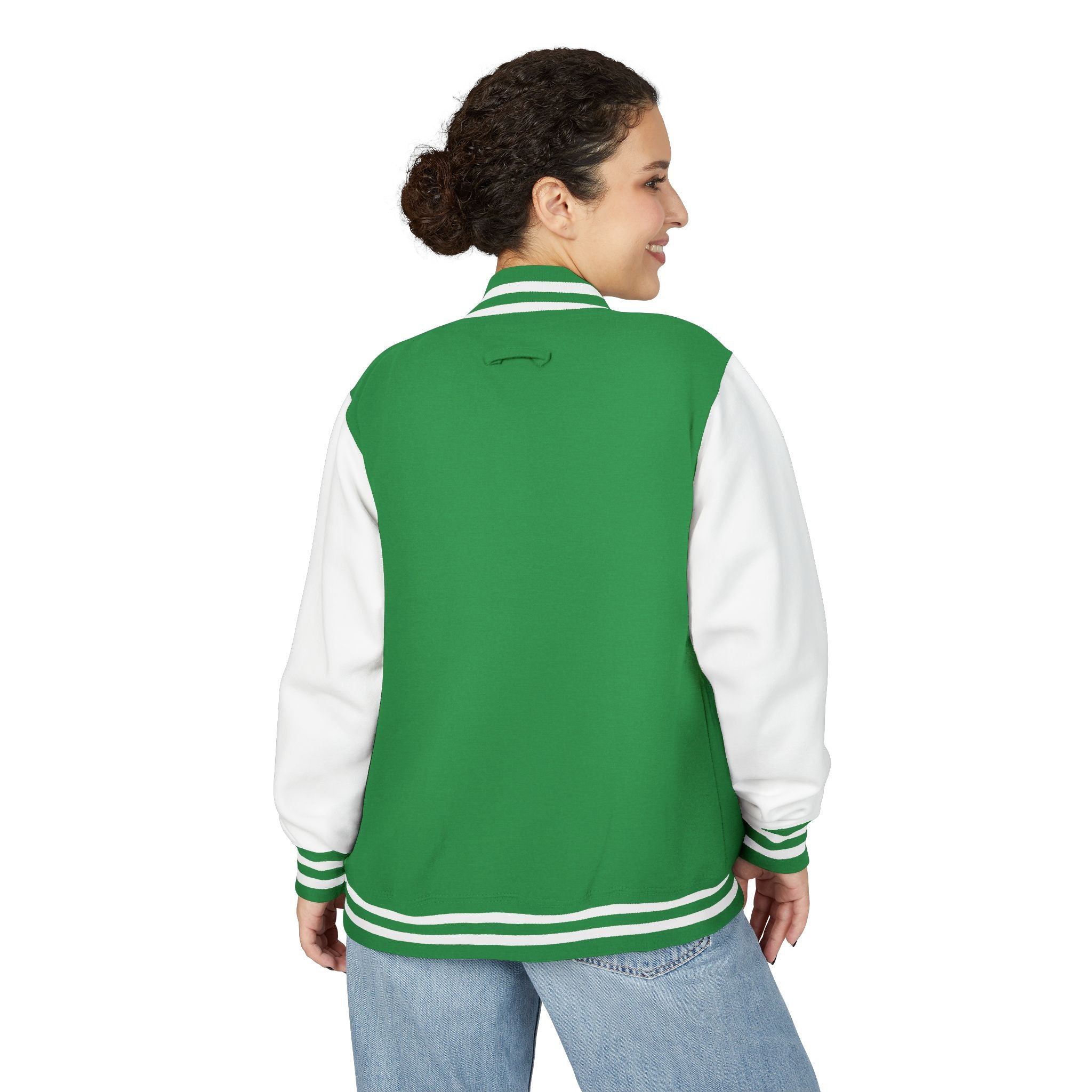 Bunda LLG Wing Logo Letterman | Čierna a biela