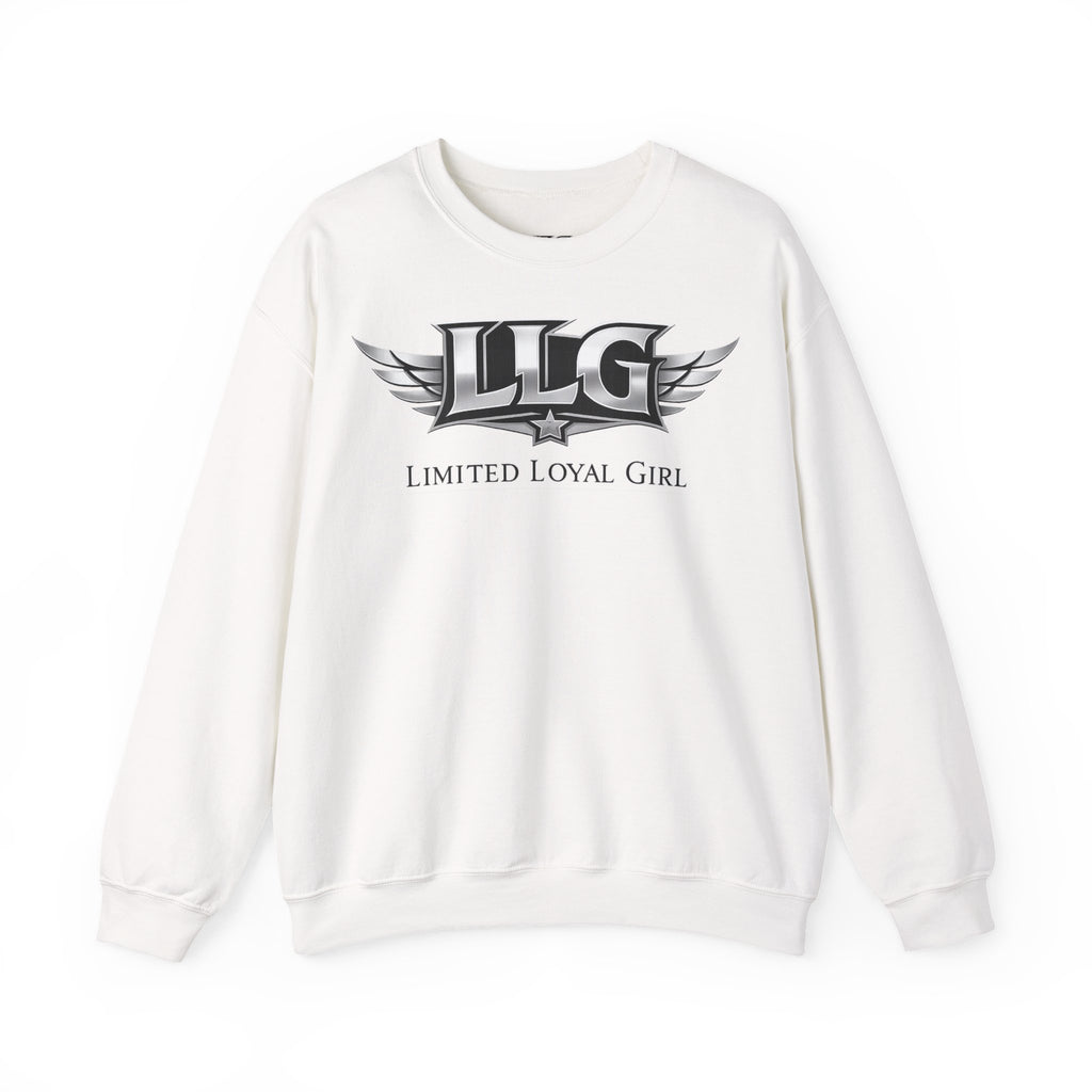Mikina LLG Limited Loyal Girl s okrúhlym výstrihom | Grafika s okrídleným logom