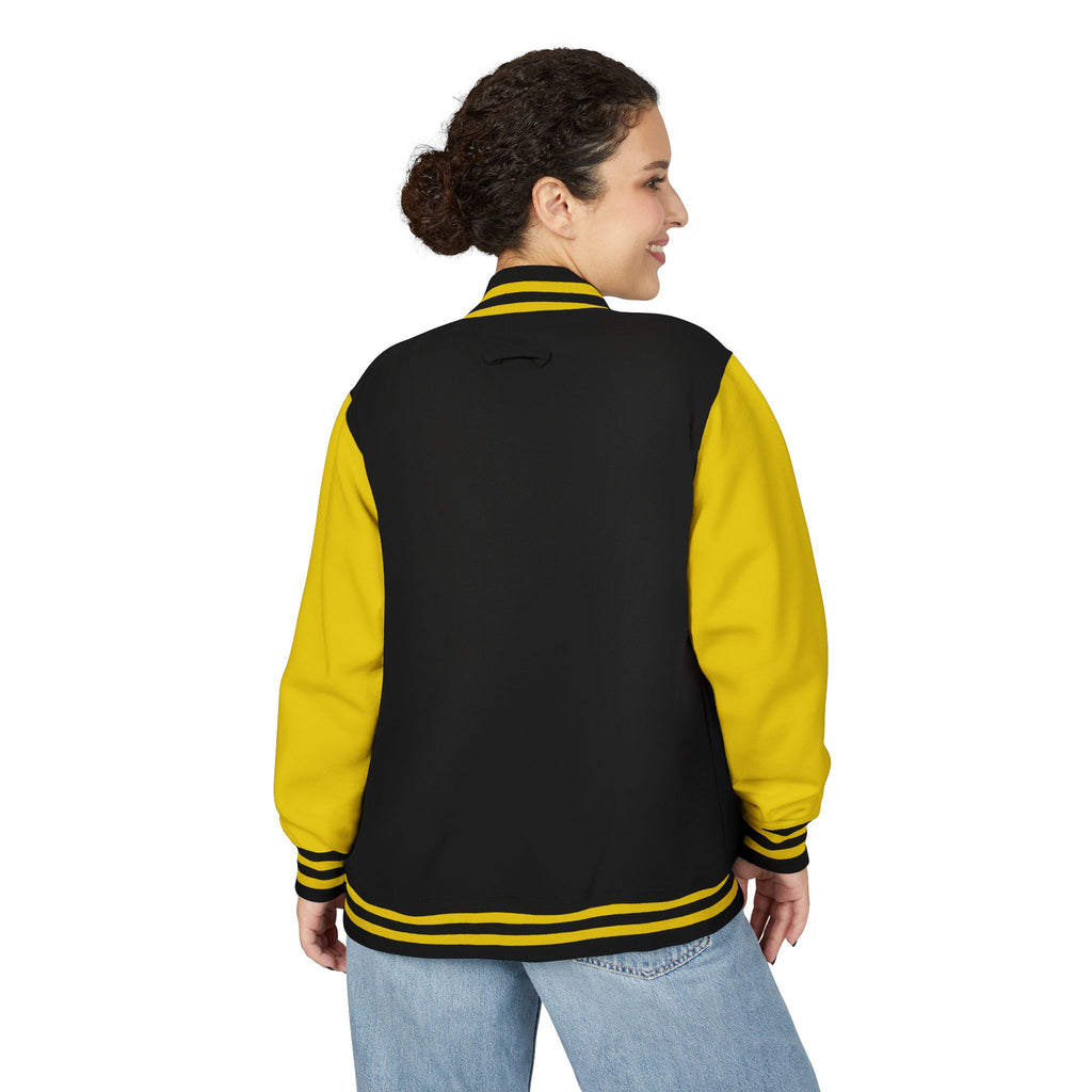 Bunda LLG Wing Logo Letterman | Čierna a biela