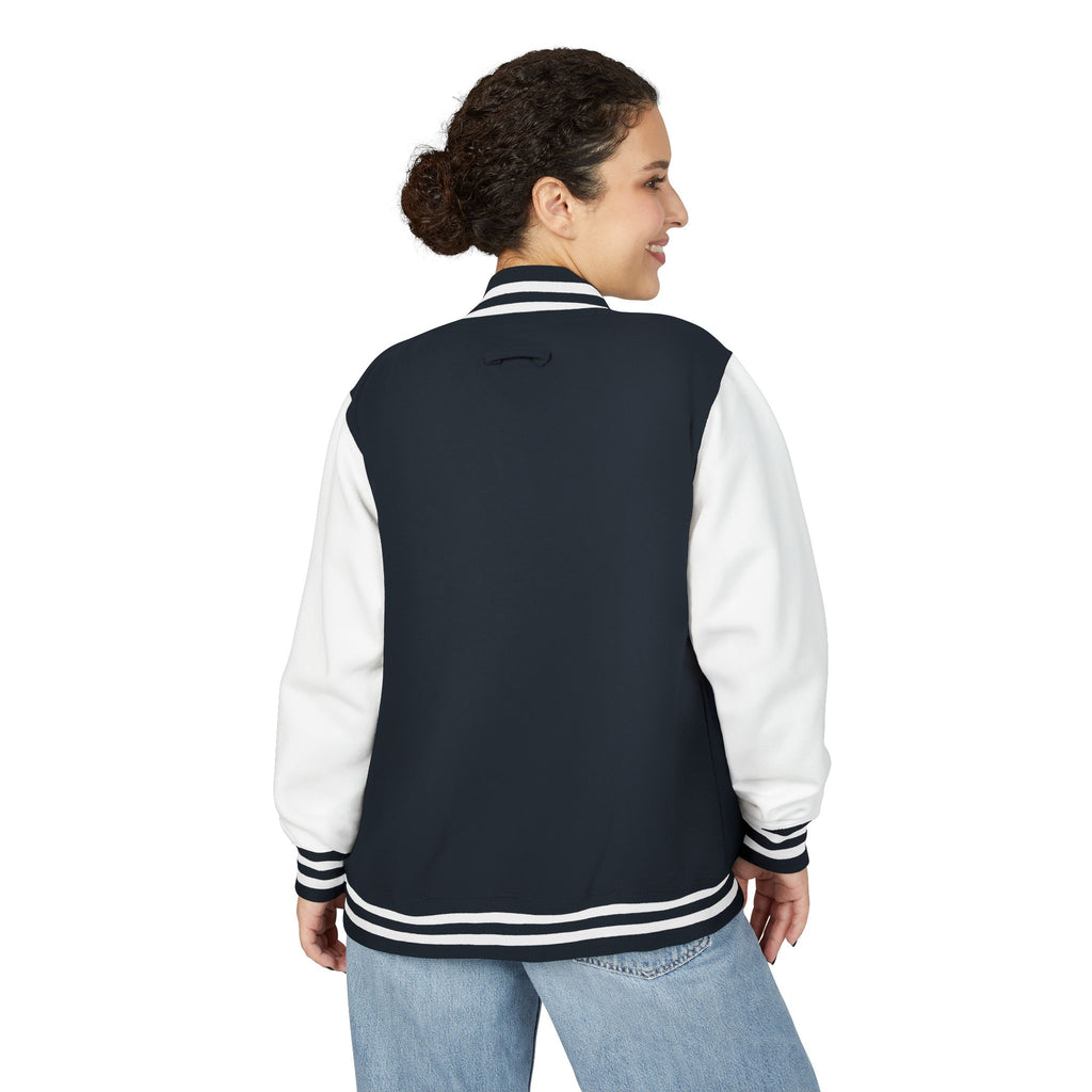 Bunda LLG Wing Logo Letterman | Čierna a biela