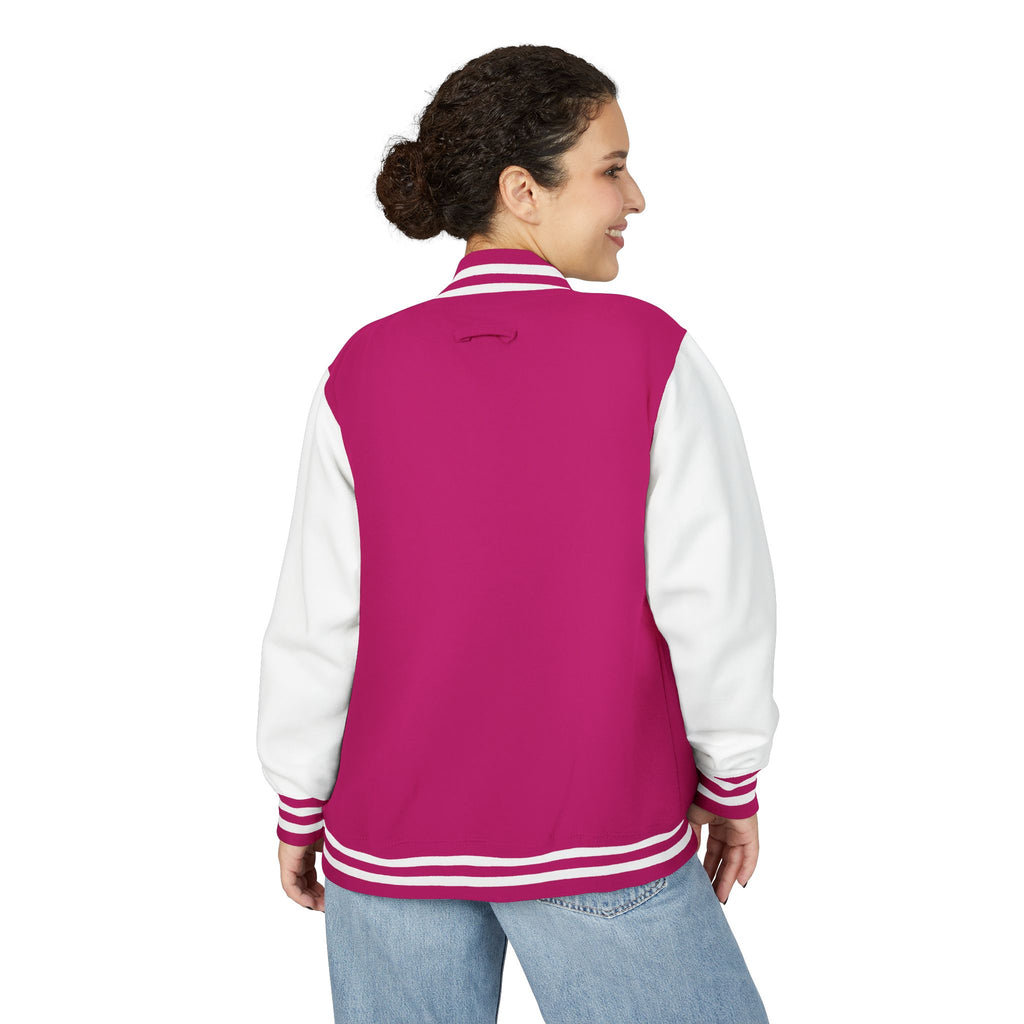 Bunda LLG Wing Logo Letterman | Čierna a biela
