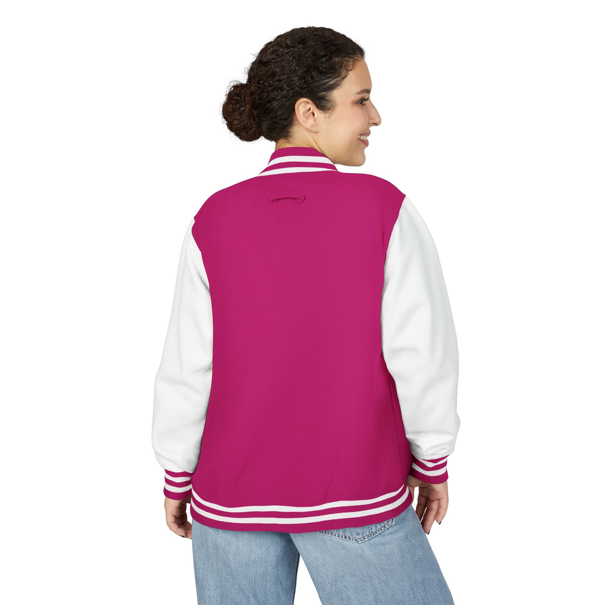 Bunda LLG Wing Logo Letterman | Čierna a biela