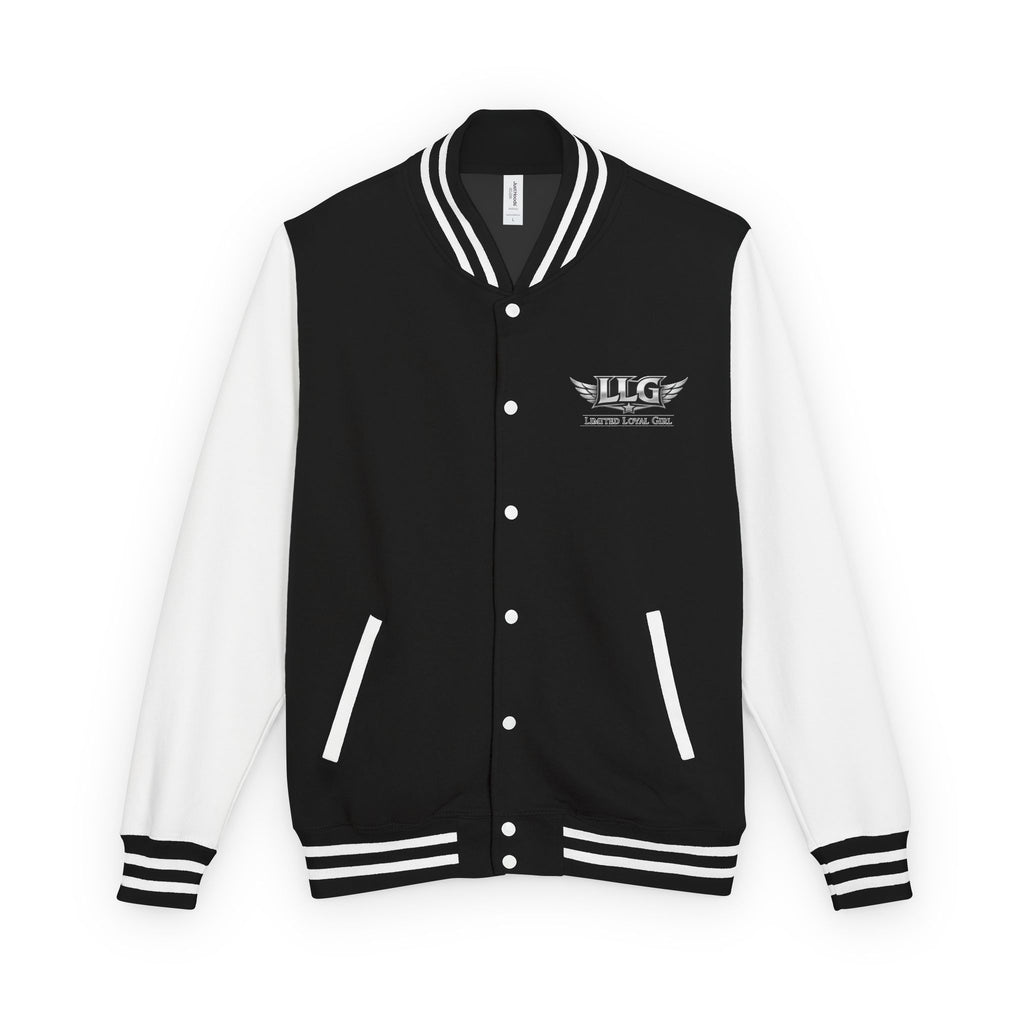 Bunda LLG Wing Logo Letterman | Čierna a biela