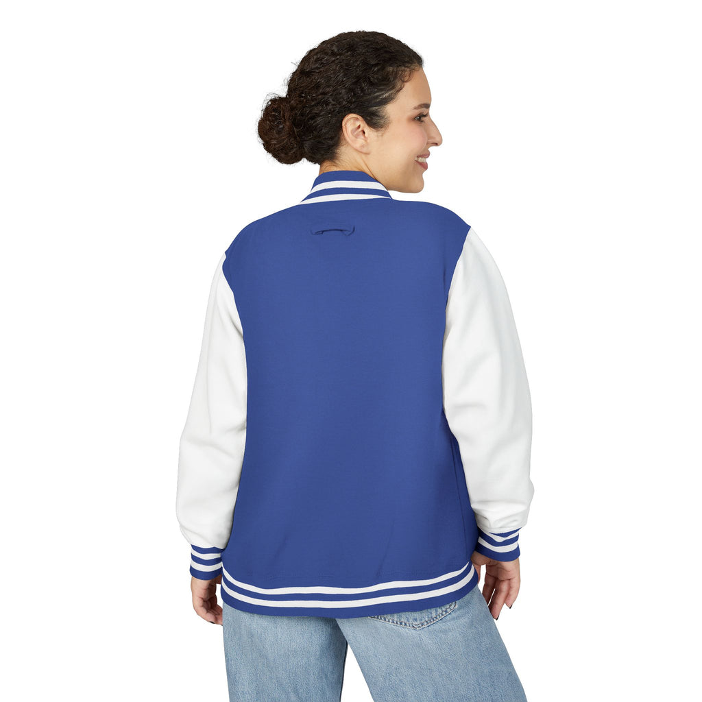 Bunda LLG Wing Logo Letterman | Čierna a biela